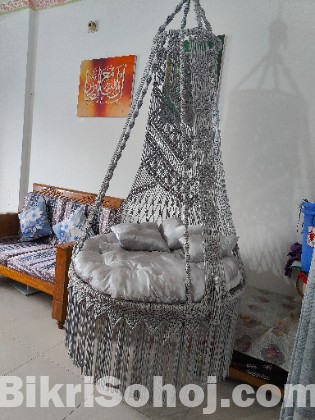 Handmade Macrame Swing Chair, Hanging Chair, Hammock